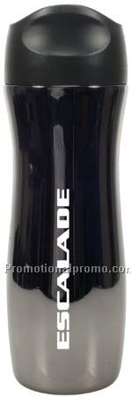 venice thermal tumbler - 14 oz - black chrome