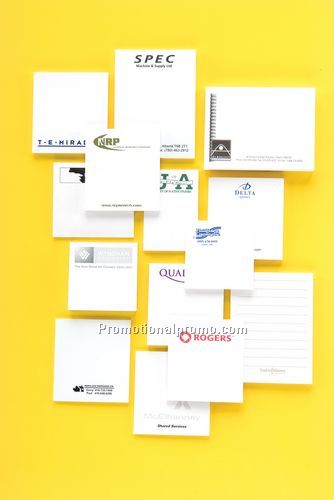 1 X 2.75 STICKY NOTE / PAD OF 100- 1 COLOUR