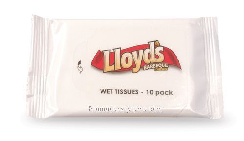 10 ct Wet Tissues