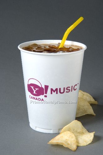 14 oz. Soft Sided White