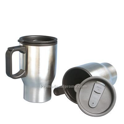 14 oz. Stainless Steel Mug - In/Out