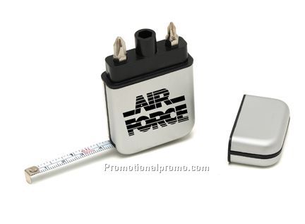 2-Piece Tool Kit w/ 6' Tape Measure