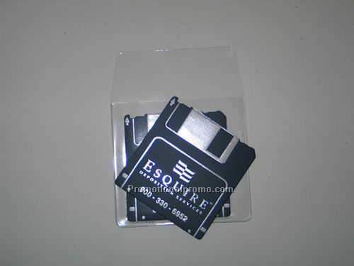 3 3/4 X 3 3/4 DISC COASTER