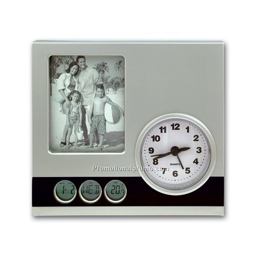 4" x 6" Frame & Alarm clock