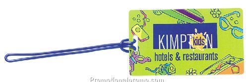 4-Color Process Kwik-Seal44576Luggage Tag