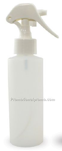 4oz Frosted Cylinder Trigger Spray Bottle