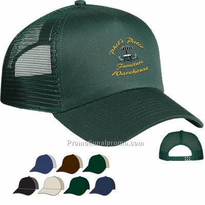 5 PANEL MESH BACK CAP