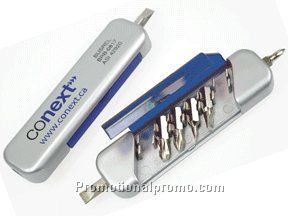 6-bit screwdriver with case