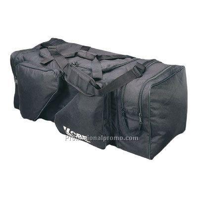 600 Denier Wheel Hockey Bag with skate and utility pockets