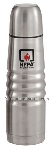 750 ml. Stainless Steel Tri-Roll Thermos