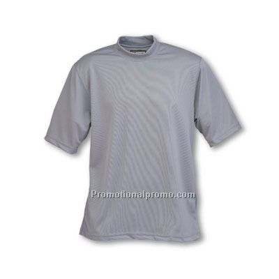 ADULT Unisex Short Sleeve Mock Neck