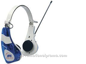 AM/FM headphone radio