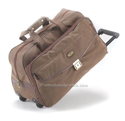 Angolan Leather Roller Bag - Printed