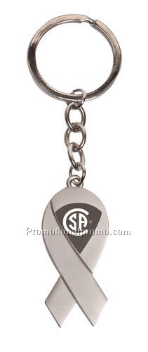 Awareness Ribbon Key Charm