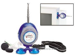 BUBBLE FM RADIO W/SPEAKER