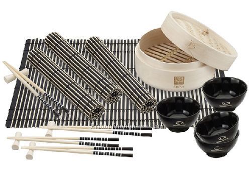 Bamboo Steamer Set