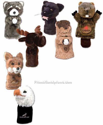 Beaver Animal Headcover - Embroidered