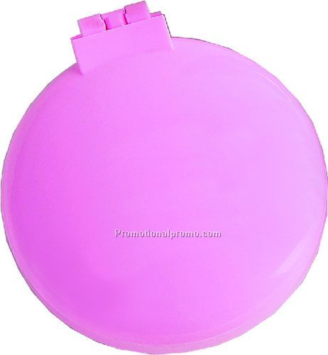 COMPACT HAIRBRUSH WITH MIRROR