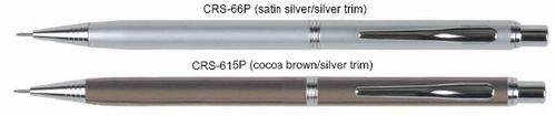 CRS Pencil - Cocoa Brown/Silver Trim