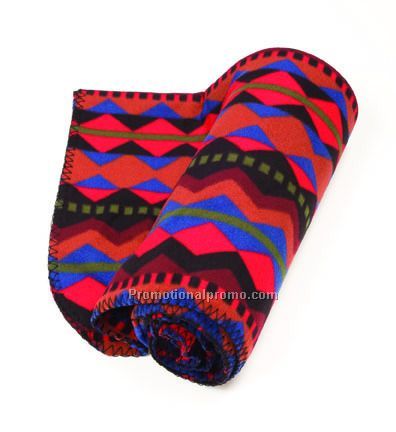 CUDDLY PRINTED FLEECE BLANKET