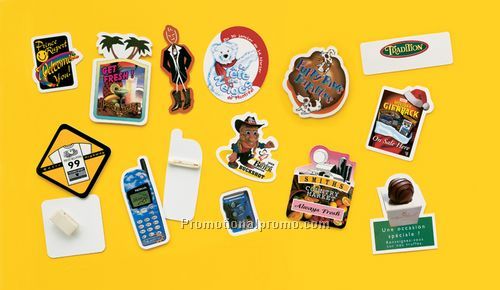 CUSTOM SHAPE BUTTONS UP TO 2 X 2 - .030 COMPRESSED LAMINATION FINISH LOOKS AND FEELS LIKE PLASTIC