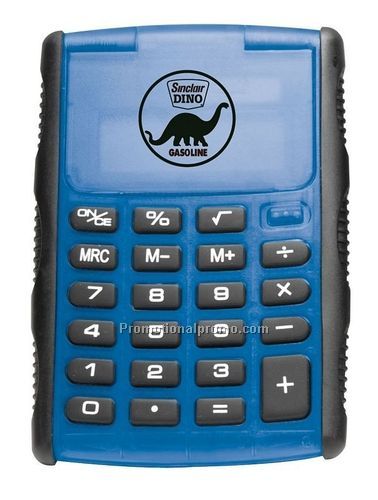 Calculator with Flipper Door - Blue