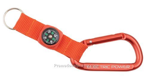 Carabiners with compass - Mini