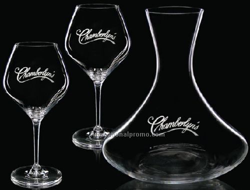 Carafe & 2 White Wine