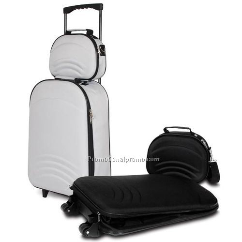 Collapsible 2 Piece Luggage Set