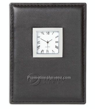 Colorplay Leather Clock