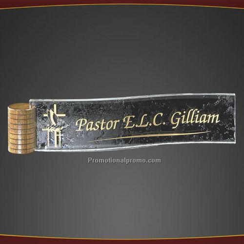Curved Nameplate