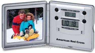 Dual Time Alarm Clock