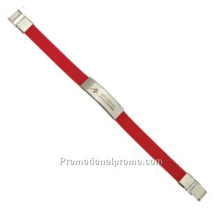 Fashion Silicone Bracelet - Red