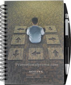 Fast Books - Small ClearView39200Journal w/PenPort39200& Matching Deluxe Pen