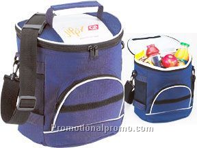 Foldable deep cooler bag - 600D polyester/pvc