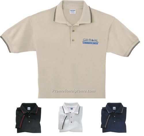 GILDAN FASHION PIQUE KNIT GOLF SHIRT