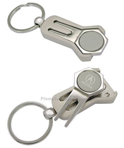 Promotional golf divot tool Keychain