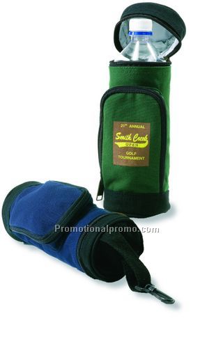 GOLF BOTTLE HOLDER - forest green/black