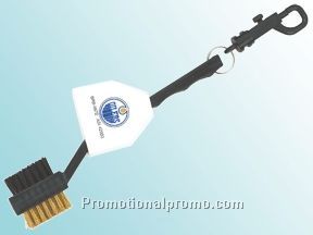 Golf club brush