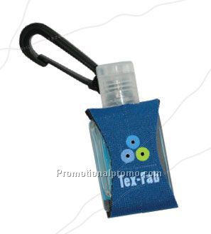 Hand sanitizer clip
