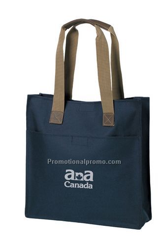 Handy Tote Bag - Blue/Printed