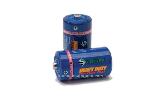 Heavy-Duty "D" Batteries