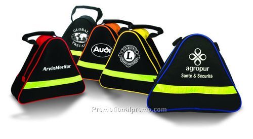 Heavy-Duty Triangle Bag W/ Reflective Safety Strip