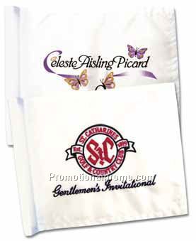 Heavyweight Tube Flag - Embroidered*