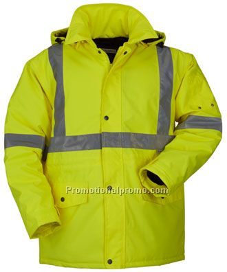 High Visibility Winter Parka Jacket