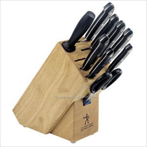 J.A.Henckels Euro Craft 10 pc Knife Block Set