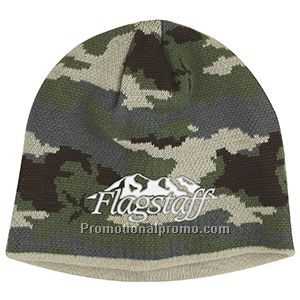 Knit Camo-Cap