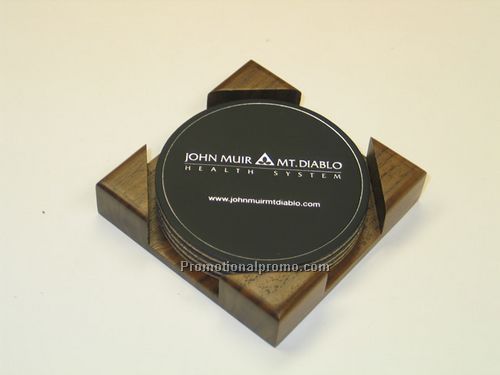 L/D WALNUT CORKBACK ROUND