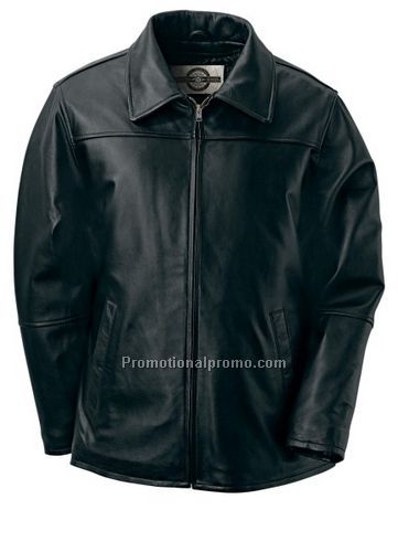 LADIES' LEATHER MID LENGTH JACKET
