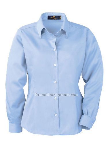 LADIES' LONG SLEEVE TWILL SHIRT